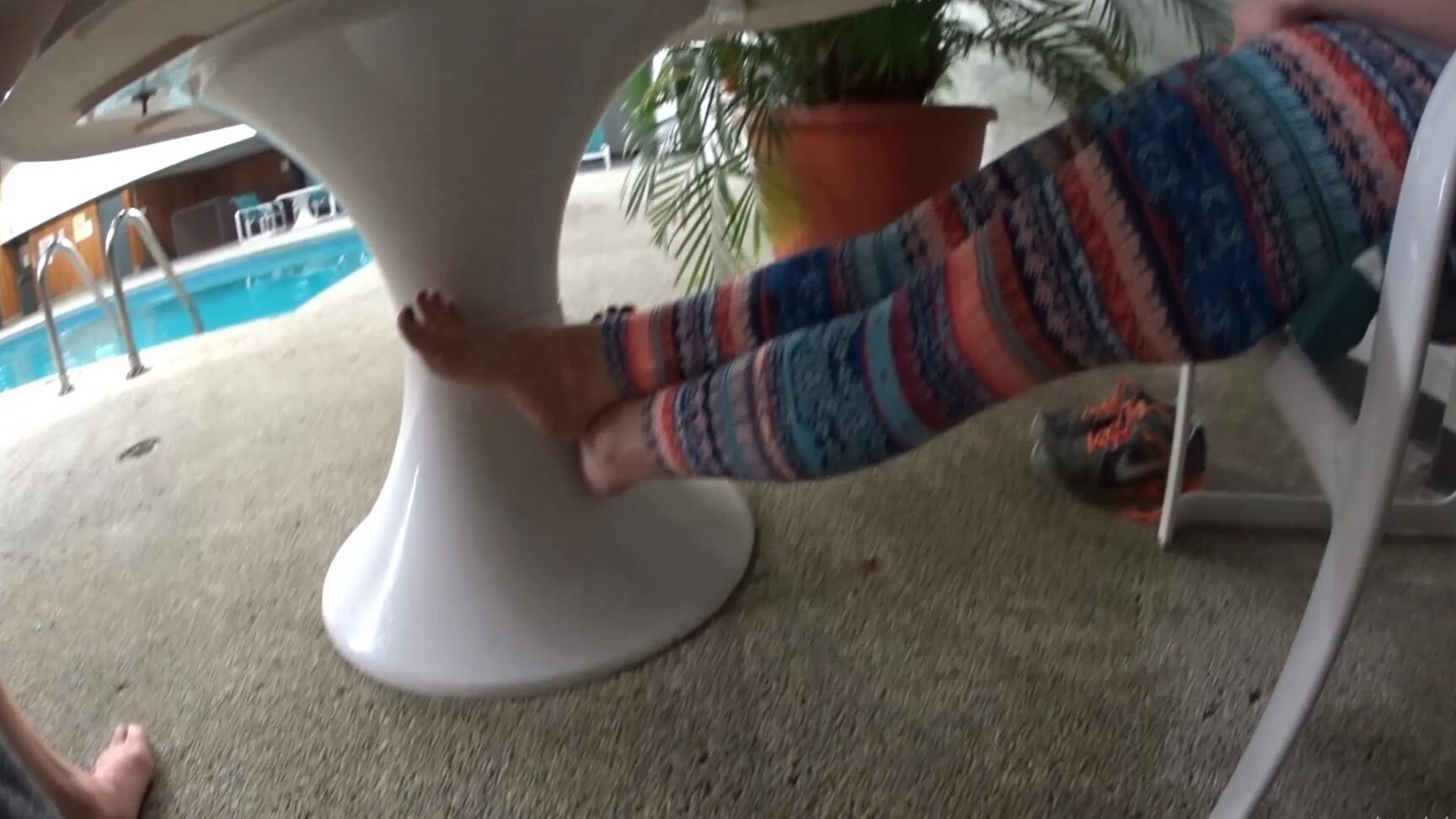 Naughty Christine Toe Wiggling Makes Me Horny