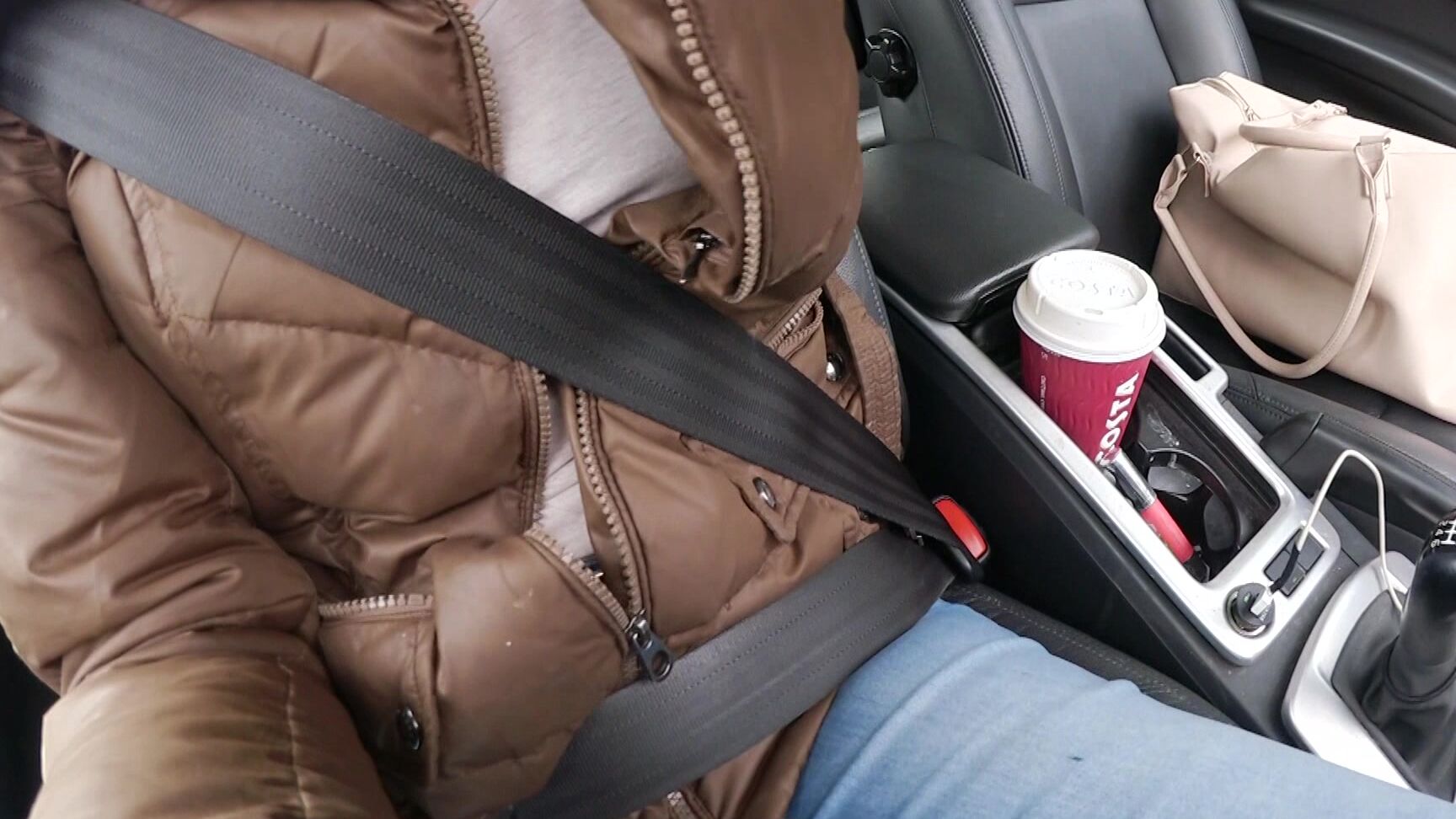 Sophia Smith Seat Belt Fetish