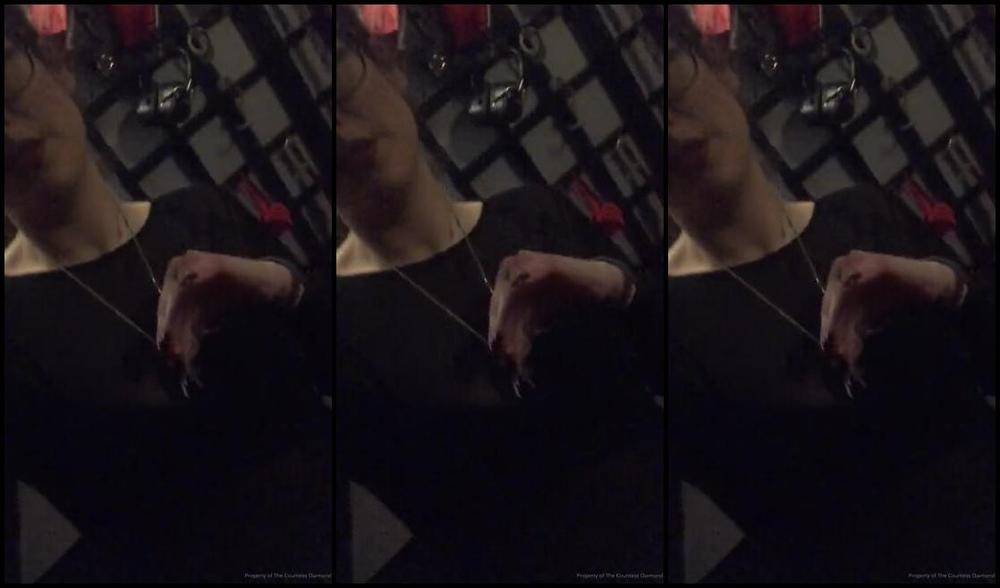 Countess Diamond Aka Countessdiamond Onlyfans I Want Your Desire Round My Neck