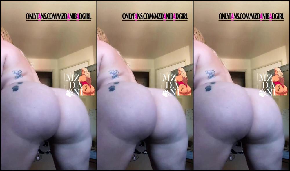 Mzdanibad Mz Dani Naked Twerk Manyvids