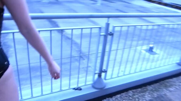 Tiffany Snow Xxx Sexy Slut Slave On Leash Must Suck Cock In Public Outdoors