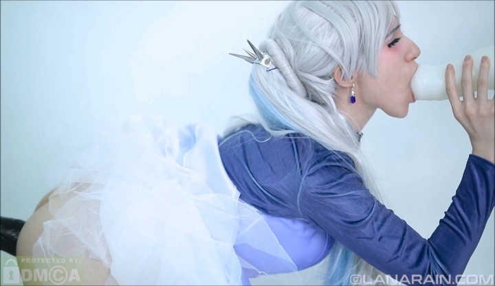 Cosplay, Solo, Toys, Blowjob Lana Rain - Weiss Learns the COLD Hard Truth RWBY SiteRip