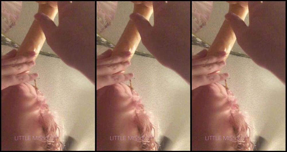 Littlemisskitty Spoiled Slut Gets New Squirting Toy