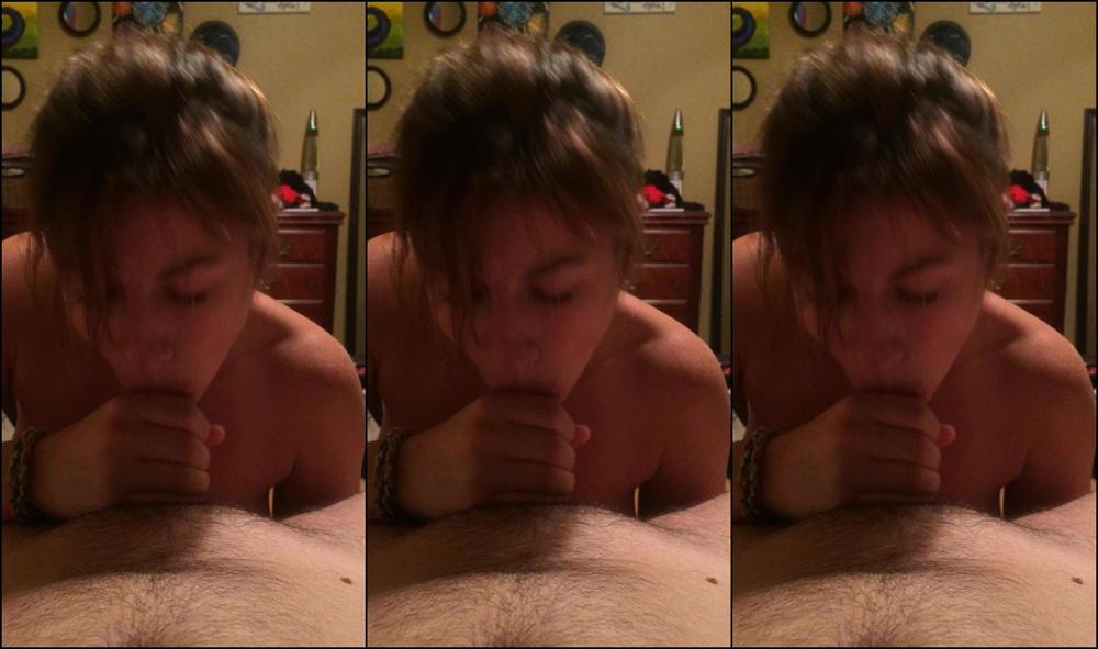 Queenofstretch Sucking Cock With Cum Shot On Faceamptits