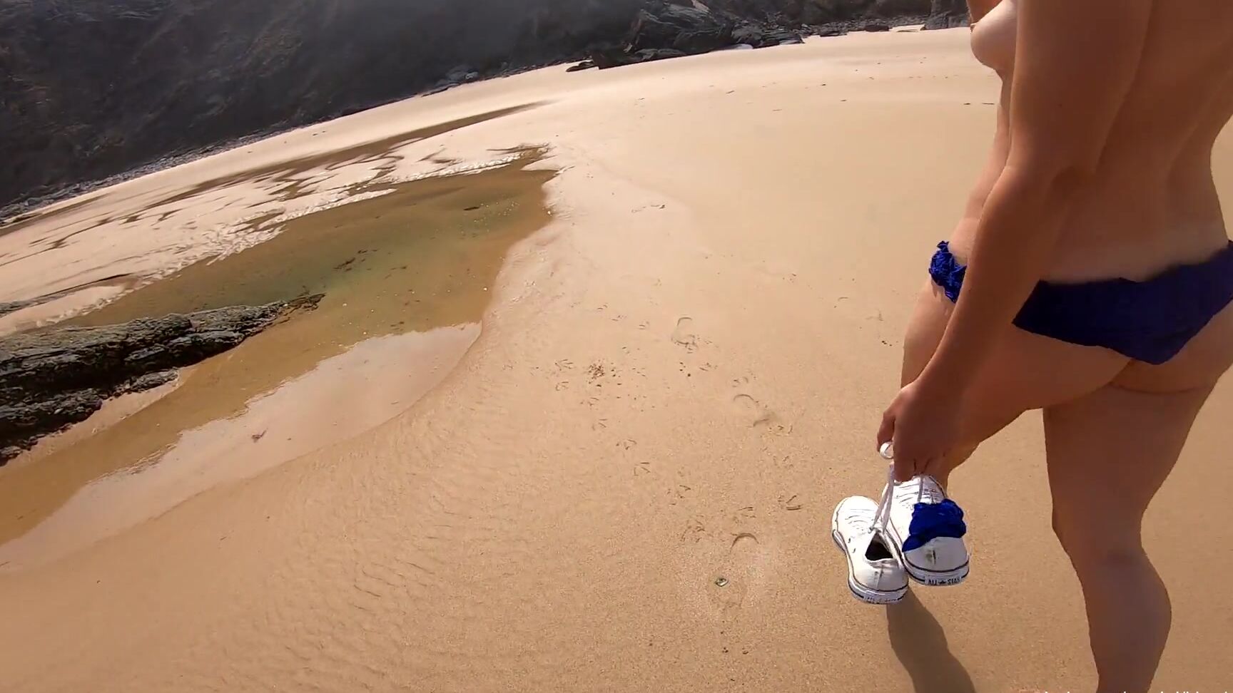 "Brazzers" Masturbate, Point Of View, Public, Outside, Outdoors, Beach, Cock, Happy Ending, Nudist, Nude In Public, Sea, Cum Shot, Big Load, Natural Boobs, Amateur Handjob, Public Handjob, Suggest Brazzers Handjob on the beach behind the rocks pornhu