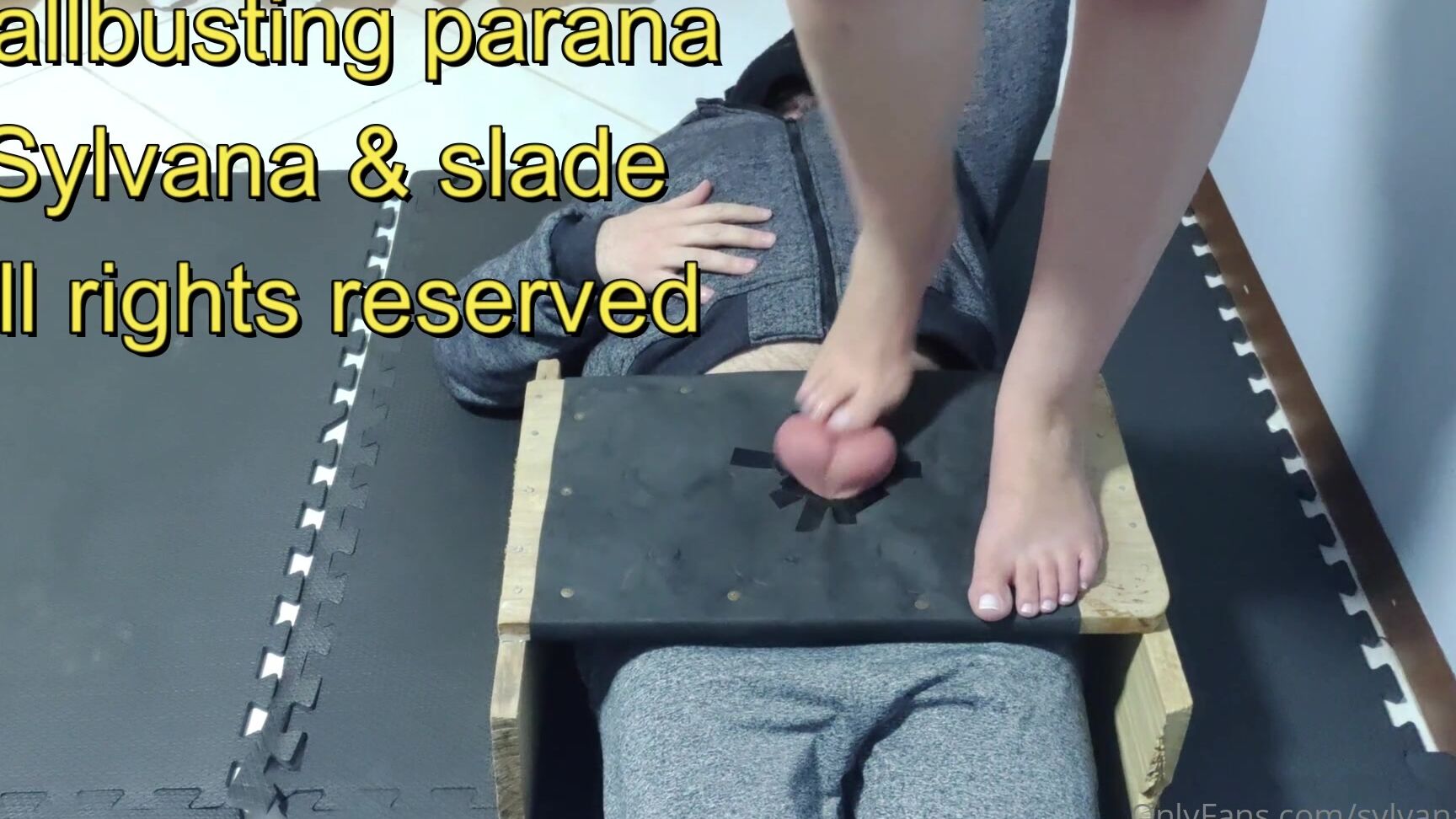 Sylvanafeet Stomping Balls With My French Nails