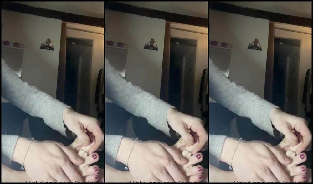 Goddessgaelle Nicknamed Badgaelle Onlyfans Un Bon Soin Des Pieds 1