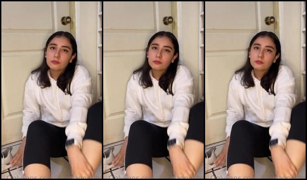 Goddess Angela Aka Goddessangelamx Onlyfans Shoes Socks Removal Wclose Up Pov I Came From The Gym And I Start Taking Off My Shoes And Sock