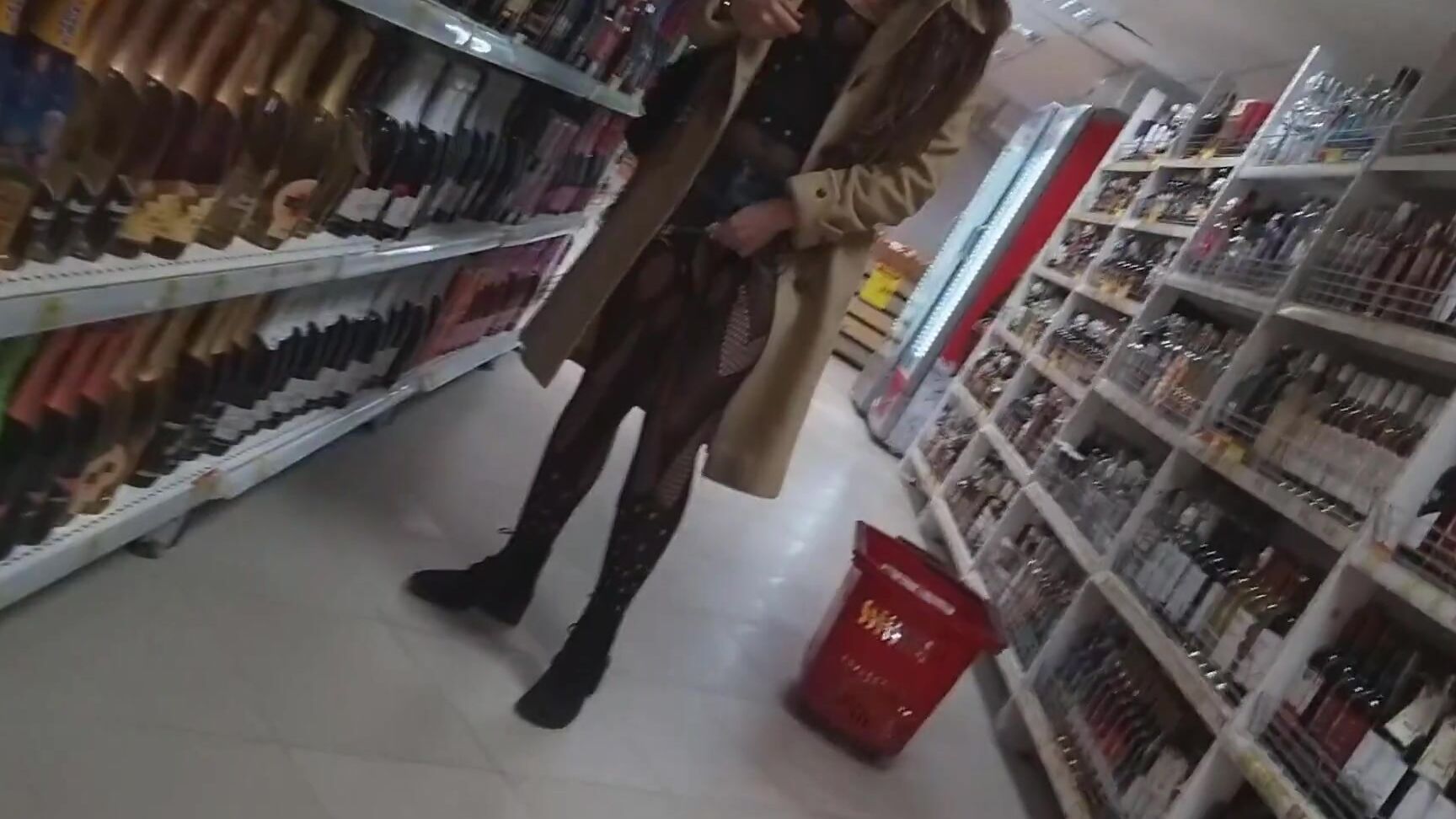 dream4angel kinky pussy flash n taking skirt off in the store my butt plug risky adventure at supermarket Pornhub