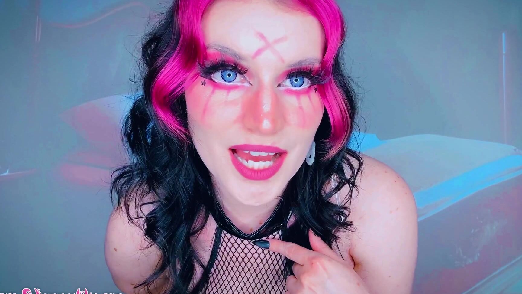 "Starry Yume" boob bouncing, femdom pov, home wrecker, role play, sfw, tit play envious home wrecker demoness Manyvids