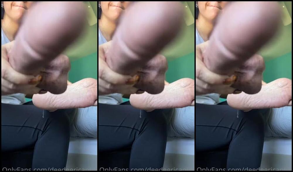 Deedeericanfeet Onlyfans Gm As Requested Some Dildo Spanking