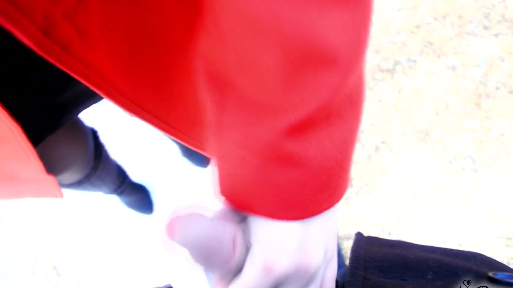 Anndarcy Redhead Slut Gets Heavy Facial Cumshot Outdoors