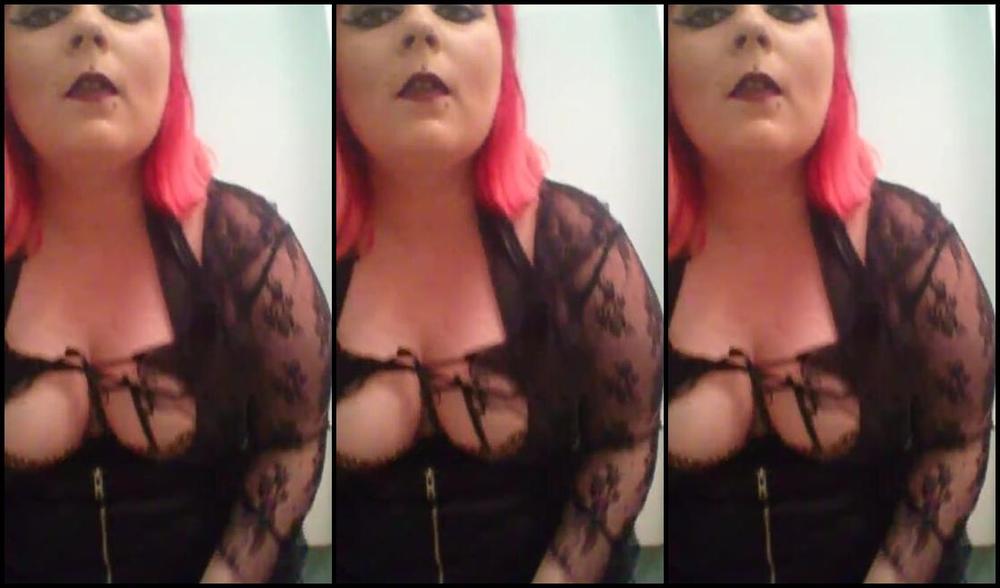 Christinexo Fat Slut Doing A Little Dick Tease