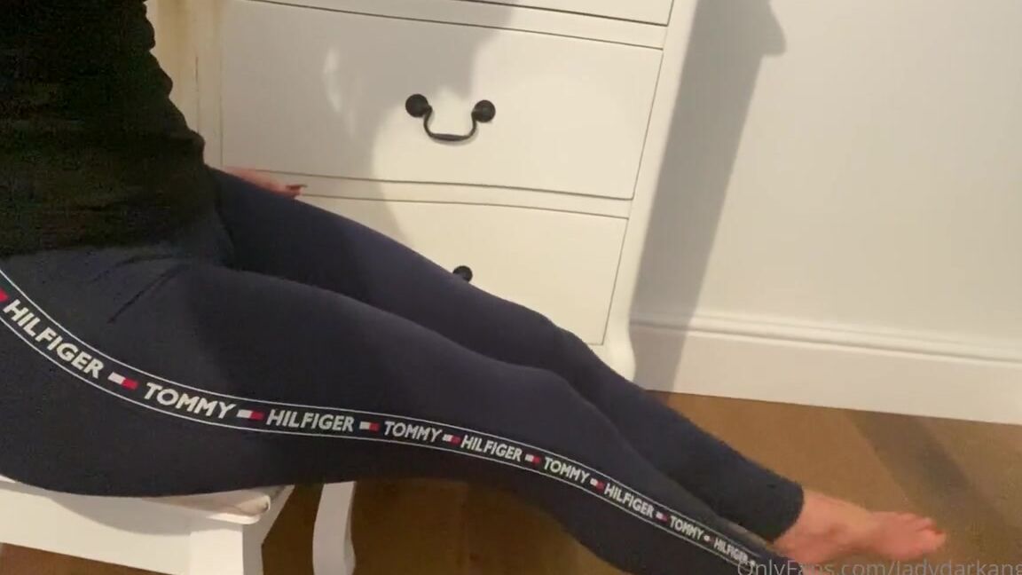 Ladydarkangeluk Onlyfans New Leggings Sent To Me Fit Perfectly X Don T You Agree