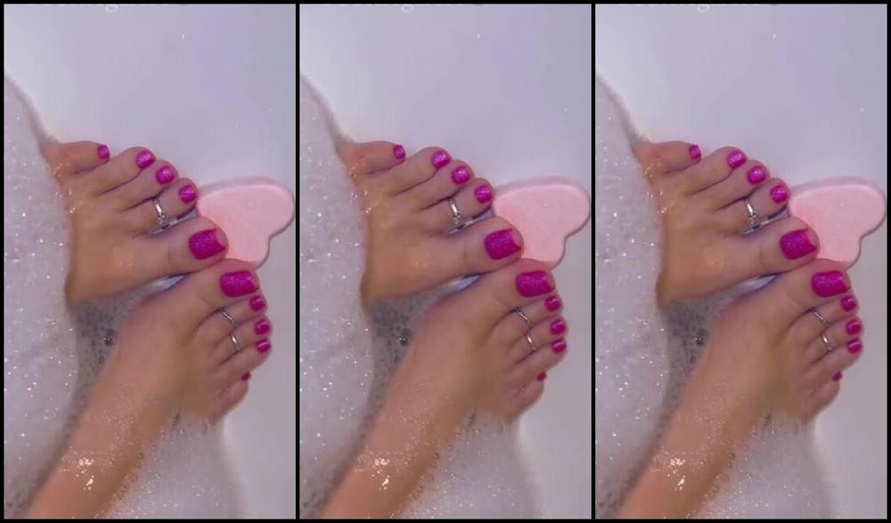 Footsiegalore Onlyfans New Year New Pedicure Can T Wait To Create Some Magic With This One