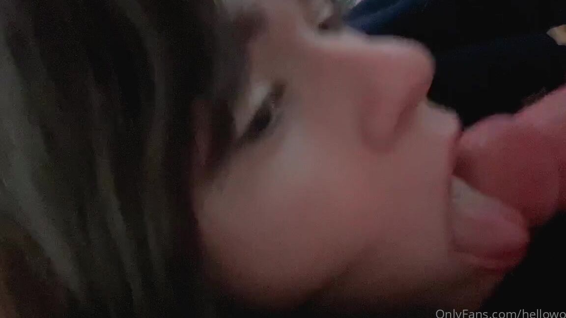 Hellowokitty Minutes Of Messy Sloppy Blowjob No Cumming Just