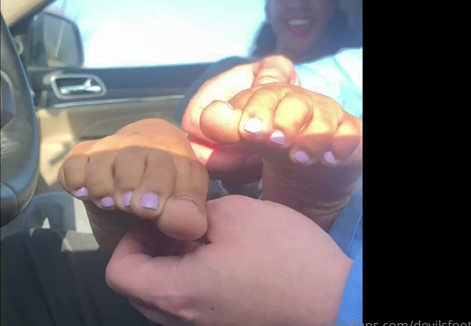 Devilsfootstool Onlyfans Aj Reily Car Ticklejob