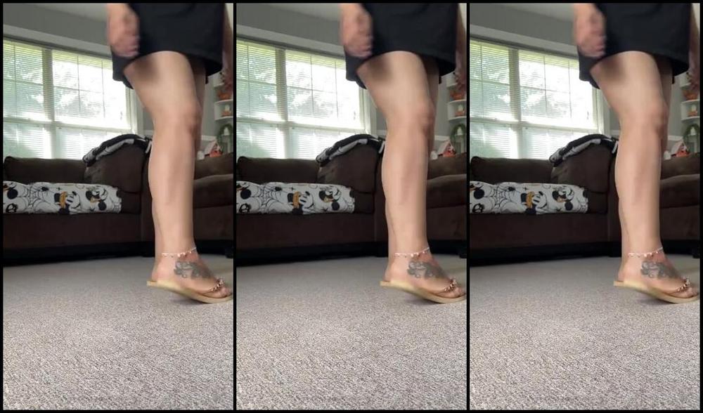 Deedeericanfeet 10 31 2024 Onlyfans Video As Requested Shoe Play In These Flips And Platforms