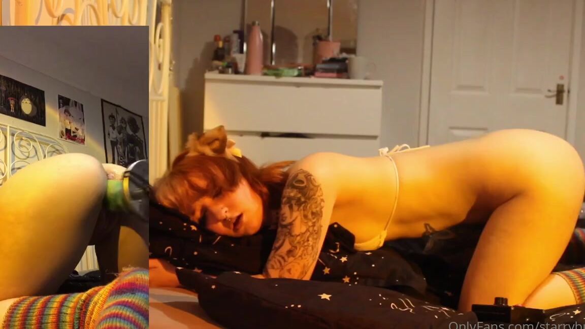 Starryfawnn Onlyfans New Editing Style I Thought You Would Appreciate So You Can See The Back View Too Taking A Knotted Bm