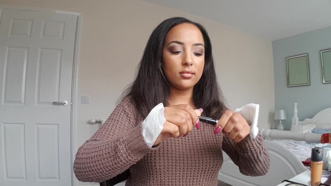 Kaylalouise Sniffles Make Up High Heels Jumper