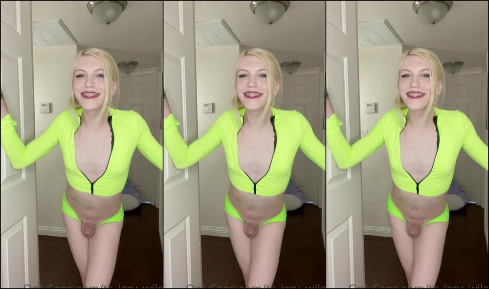 Ts Izzy Wilde Oh Come On Now Stay And Play With Me I M Already Soooo Horny And You Re Sooo Hard