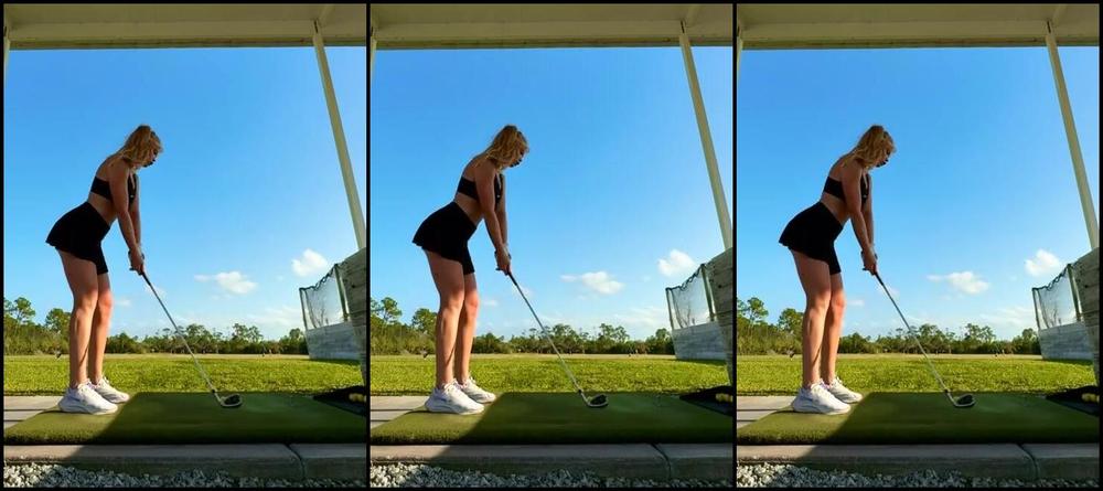 Livia Love Nicknamed Livialovex Onlyfans Let S Go Golfing Let Me Know If Im Should Do This Without Shoes Vec