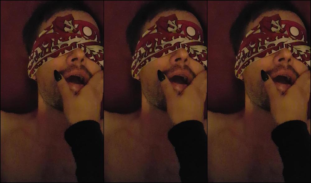 Adreena Angela Crazy Clip Slipping Fingers Into A New Subs Mouth Training Him Up