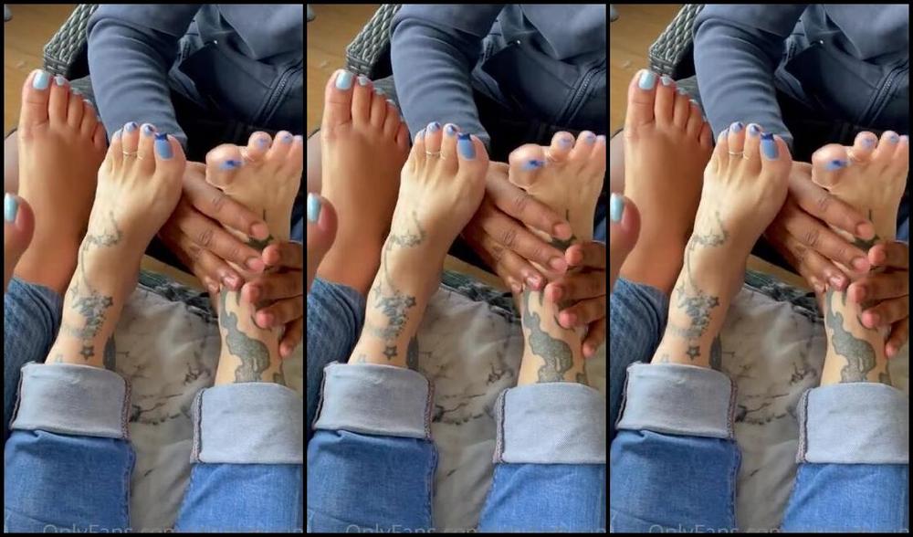 Latinamarina Onlyfans Our Pet Was Spoilt For Choice With Our Double Blue Pedis Skywalkar Good Boy That S How You