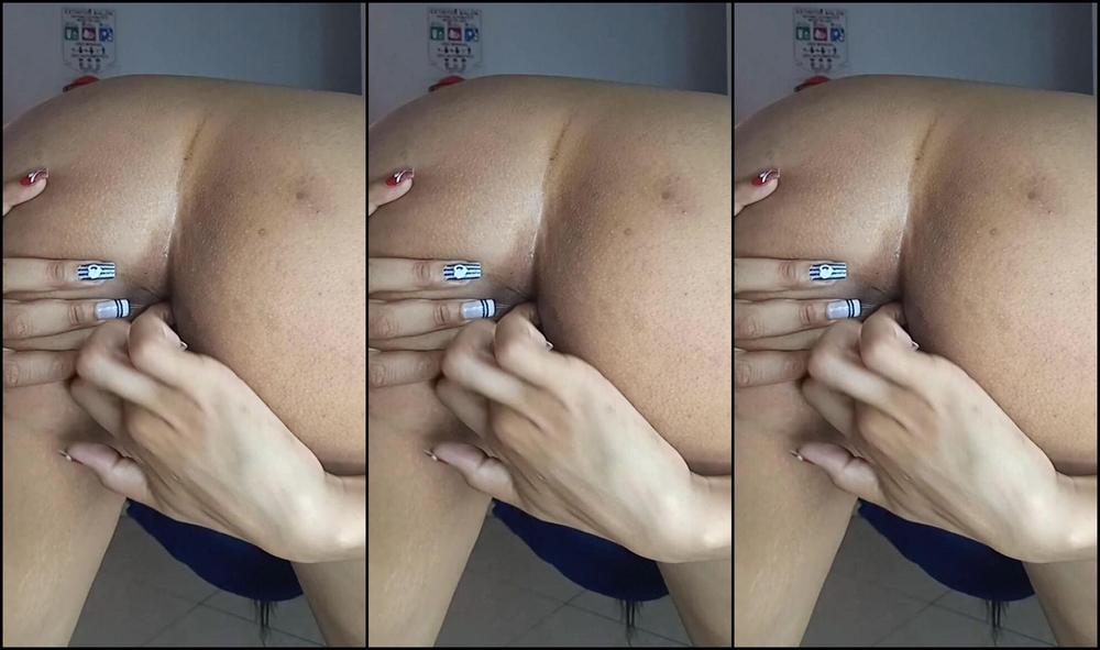 Xamy Cucumber Dildo In My Ass