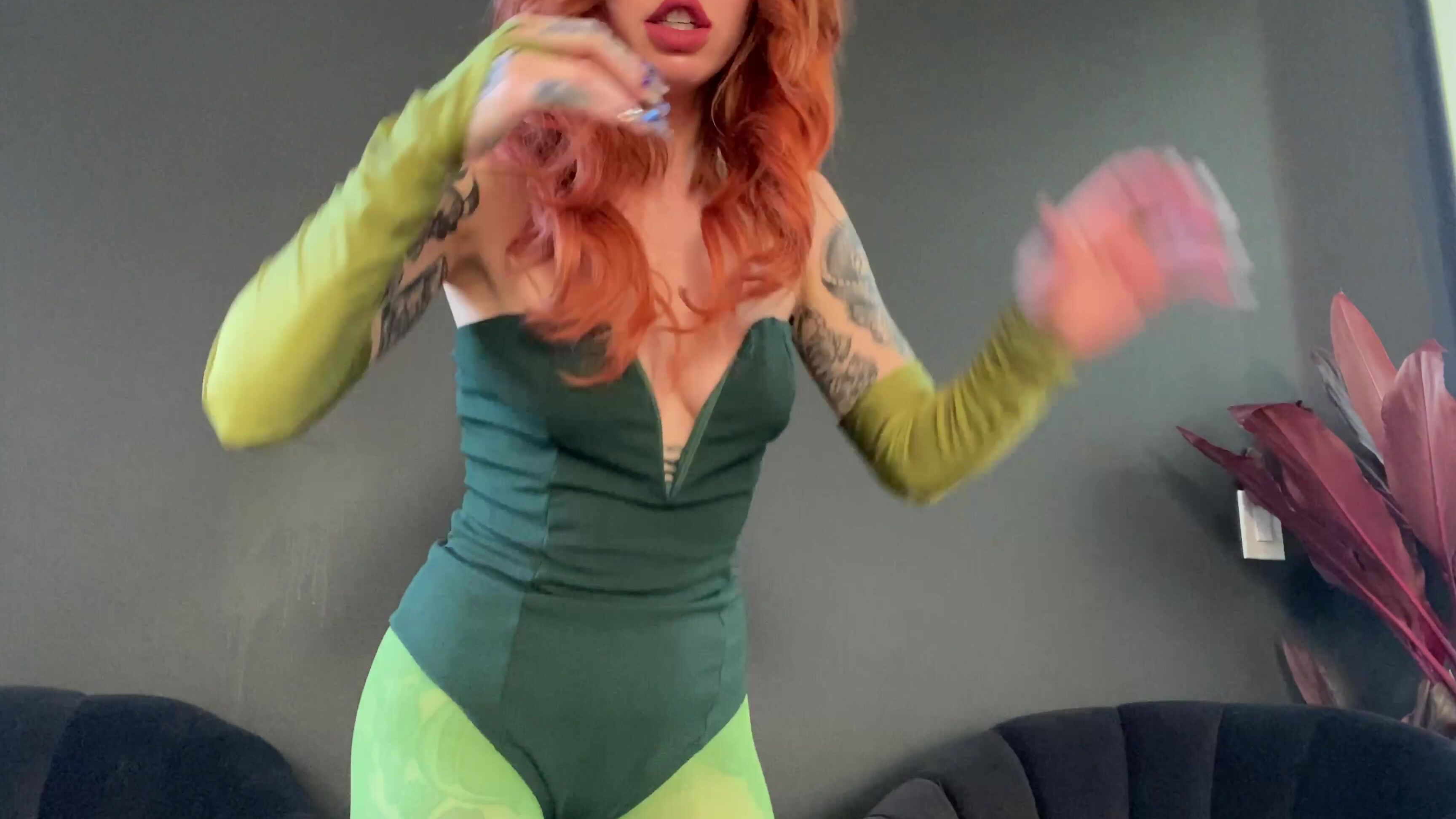 Cosplay, Cum Countdown, Femdom, JOI, Tease & Denial poison-ivy-tease-denial-joi ManyVids