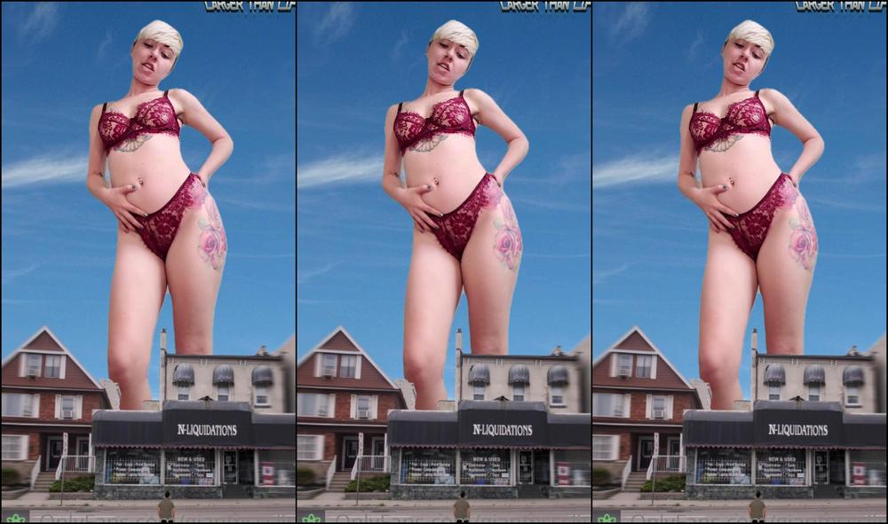 Giantessclips Growing Giantess Ruins Your No Nut November Starring Alice Faye Alicexbabyxfree For Mo