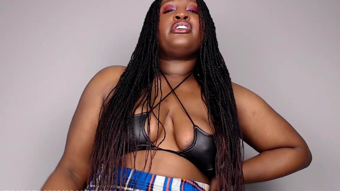 "UnfriendlyBlckHottie" ebony female domination, humiliation, imposed ejaculations, masturbation humiliation, verbal humiliation Double Damned loser premie manyvids