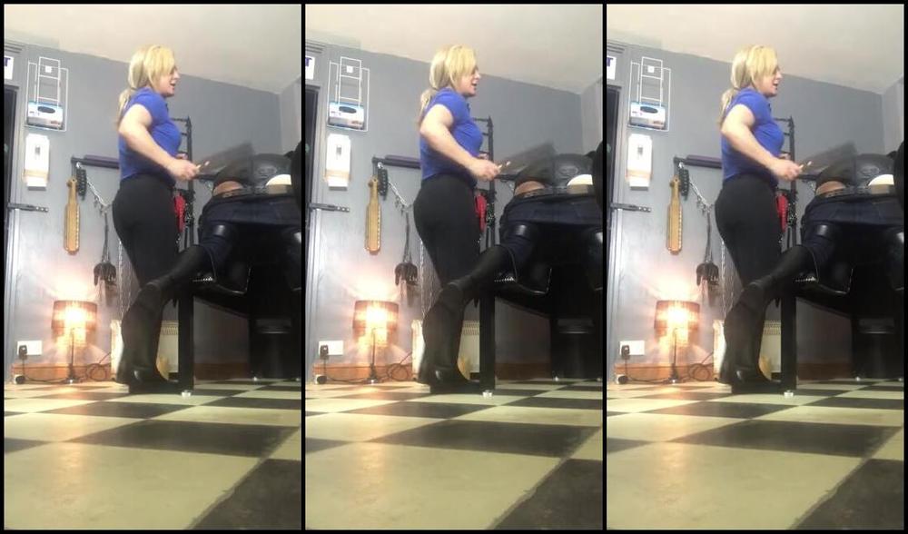 Mistress Athena Nicknamed Mistressathena Onlyfans The Reason Behind The Puniment This Time It S For Not Paying Attention Amp To Make Him