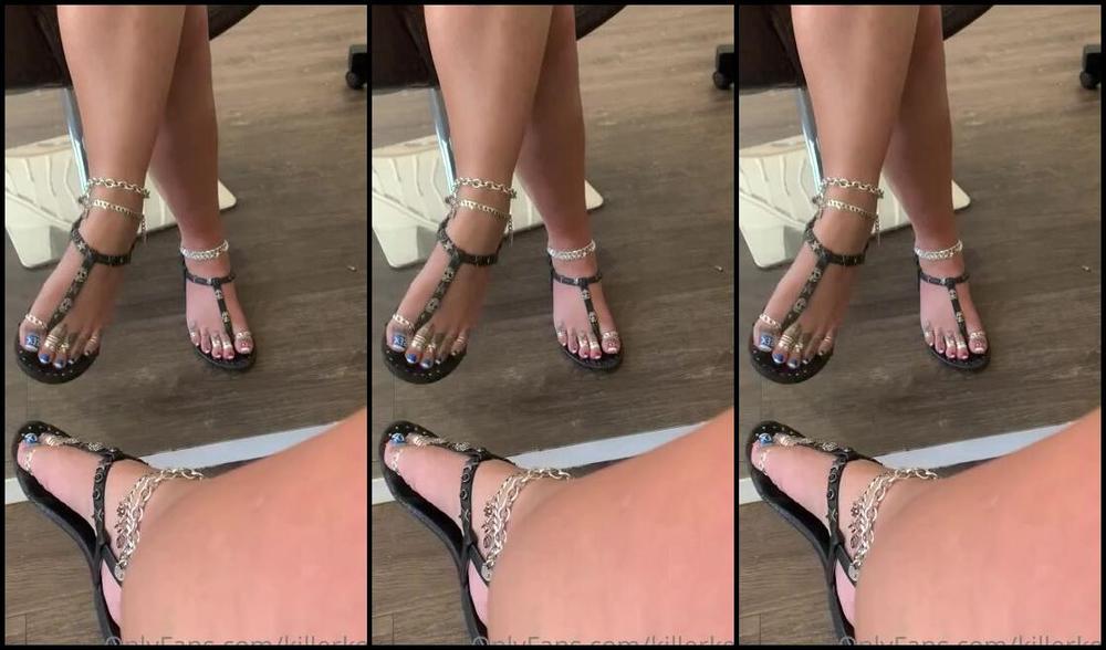 Killersexyfeets Nicknamed Killerkell Onlyfans Waiting For My Last Customer Mr Smith Is That You Are You Just Spying