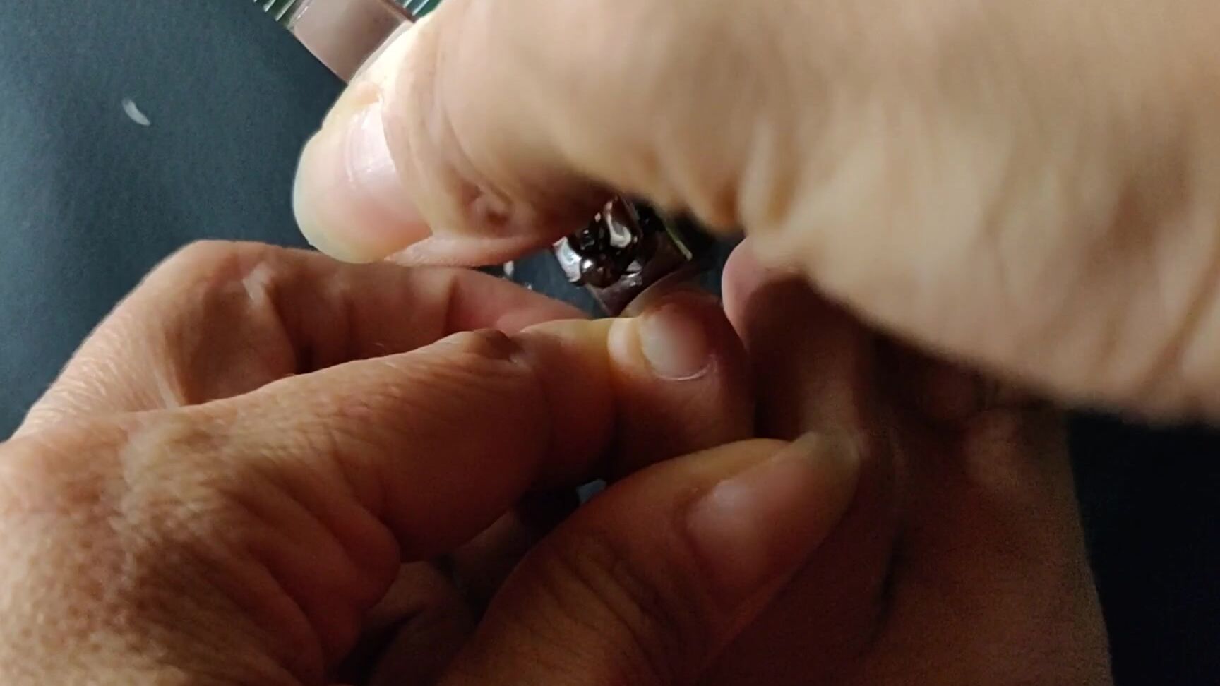 Aedanjustine And Now The Nails Of My Left Foot