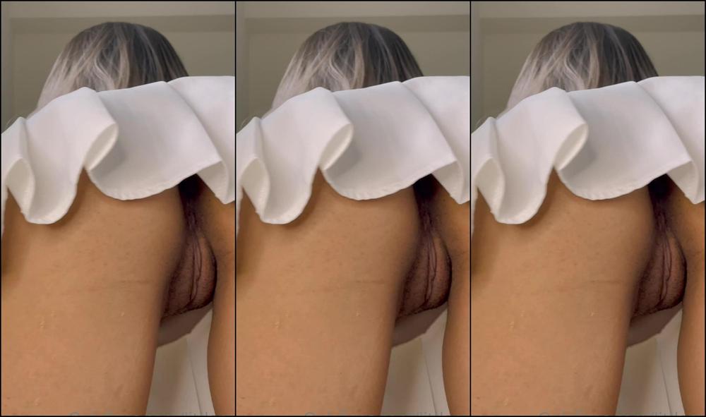 Littlemia Playing In My Skirt I Love To Tease You