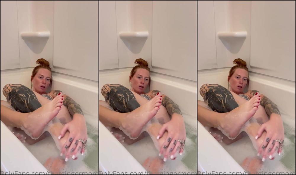 Thatgingermomo I Took A Bath Today