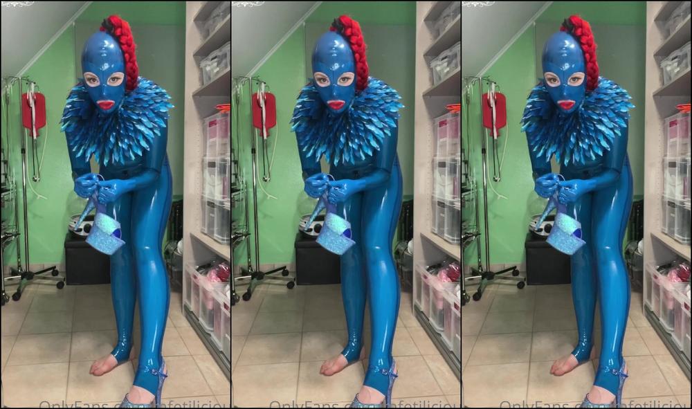 Mfetilicious So What Do You Think Of My New Transparent Catsuit And The Rest Of The Outfit Do You Like