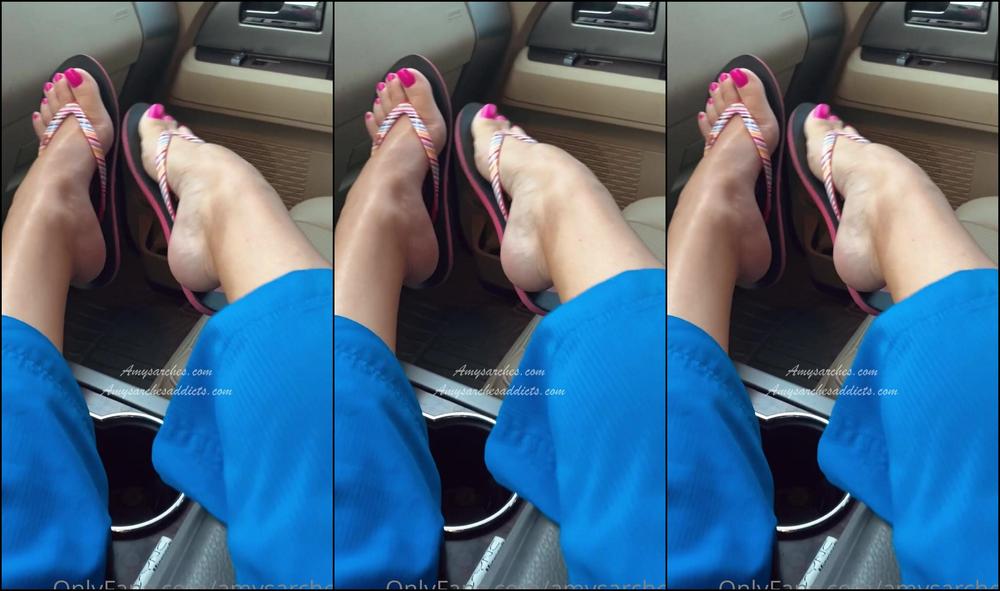Amysarches Hi Guys Here S A Clip Of My New Pedi Hope You Enjoy My Colorful Flipflops My Highly A