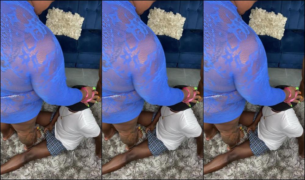 Bfootsies Goddess Monay Goddess Nikki And I Made His Face Our Bitch