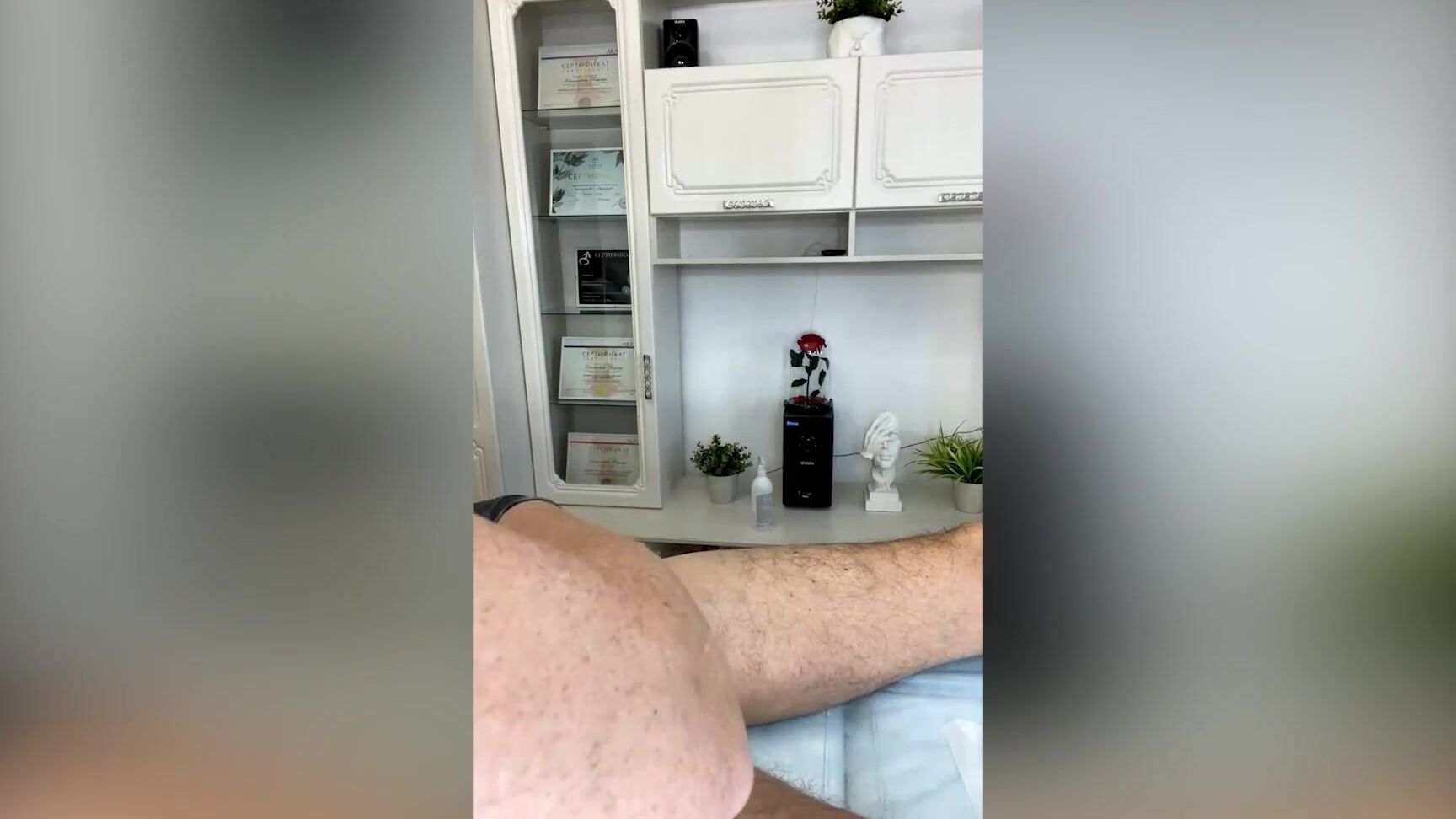 Hair Removal On A Huge Penis By The Beautiful Depilation Master Sugarnadya