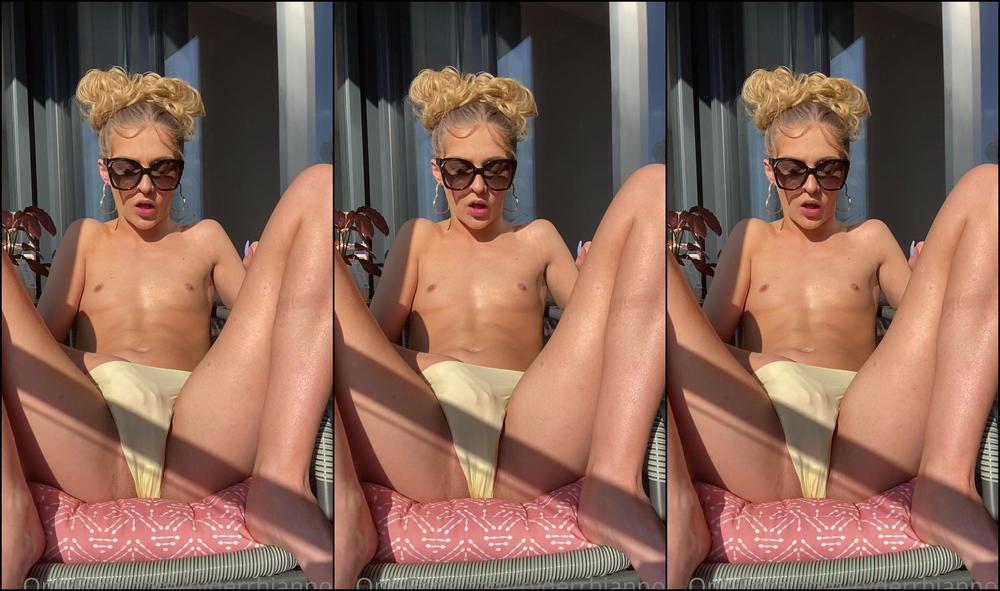 Rhiannonryder Squirted On My Balcony Today