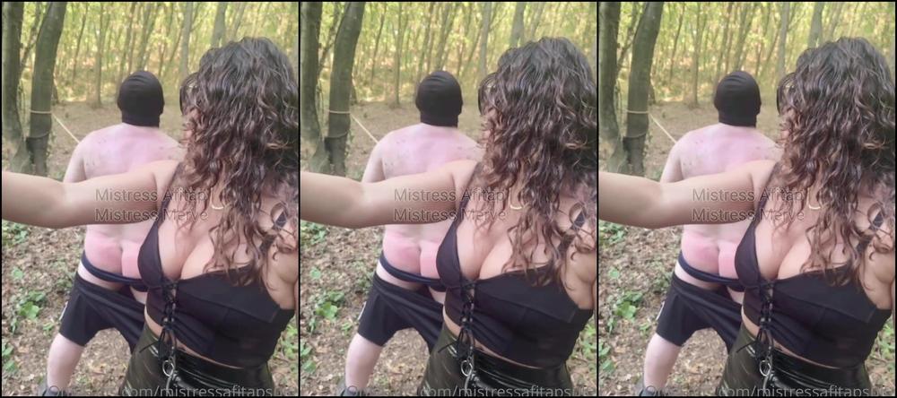 Mistressafitapsultan Spanking Time At The Forest Enjoy