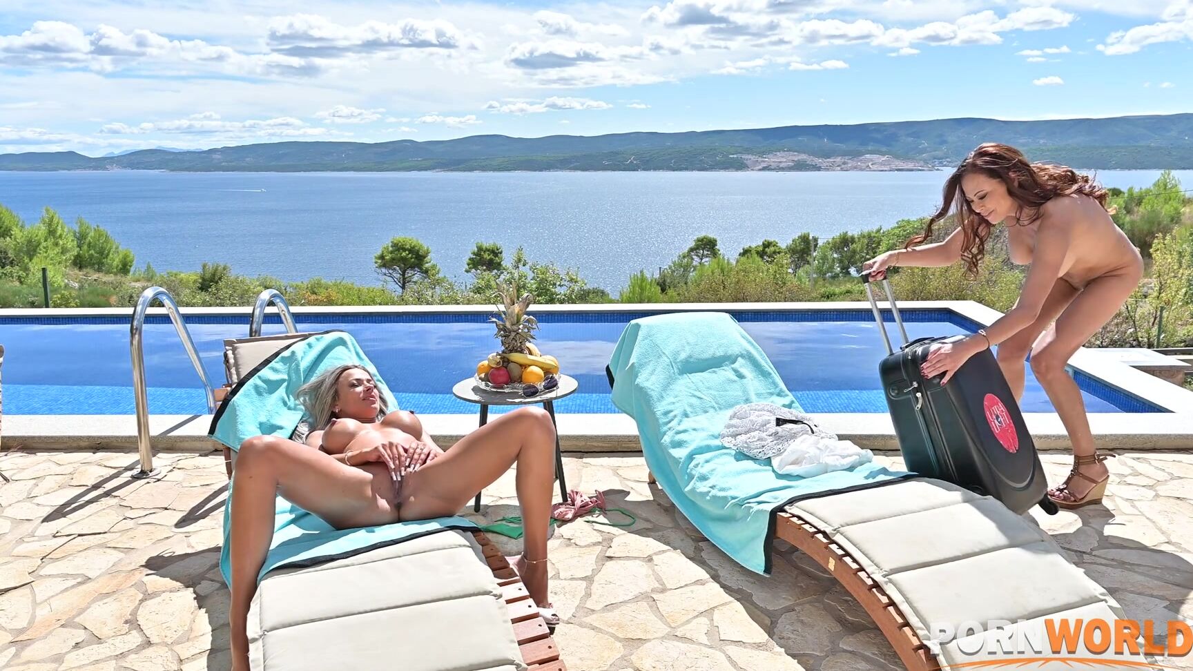 Mix Big Tits, StrapOn, Rimming, MILF, Masturbation, Dildo, Anal, Pussy Licking, Lesbian, Orgasm, Kissing, Toy Shalina & 1 Bi BFFs Shalina Devine And Olivia Del Rio Share A Strap On GP3287 SiteRip