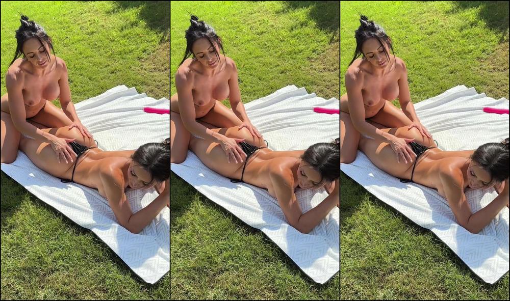 Lesbian, Dildo, Big Tits, Bikini, Massage, Girl, Squirt, Amateur, Double Dildo Caryn Beaumont, LittleBrunetteBaddie - GG Double ended didlo squirt SiteRip