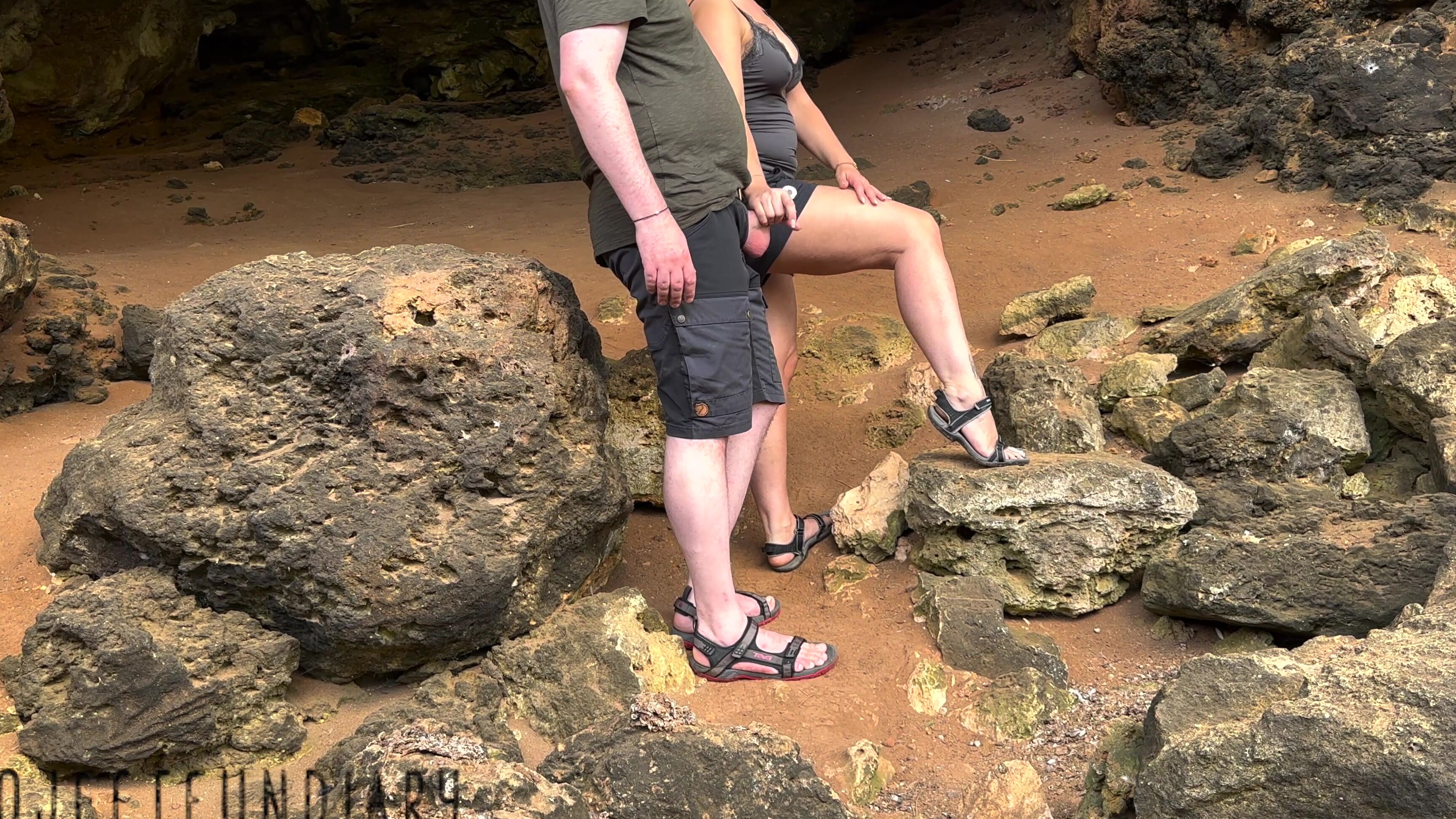 Projectsexdiary 017.risky sex in a public cave hiking tour   projectsexdiary xhamster