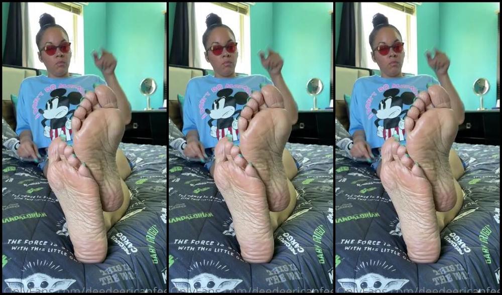 Deedeericanfeet Onlyfans This Was Just A Custom I Did For My Footboy I Positioned My Phone In The Wrong View So I Decided