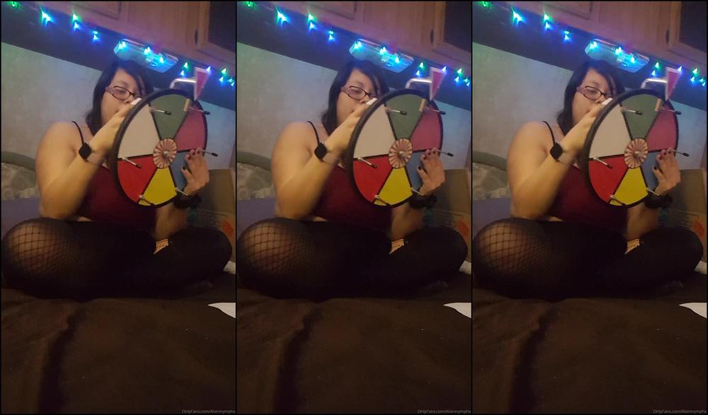 Aliennymphx Sfw Wholesum Unboxing My Prize Wheel