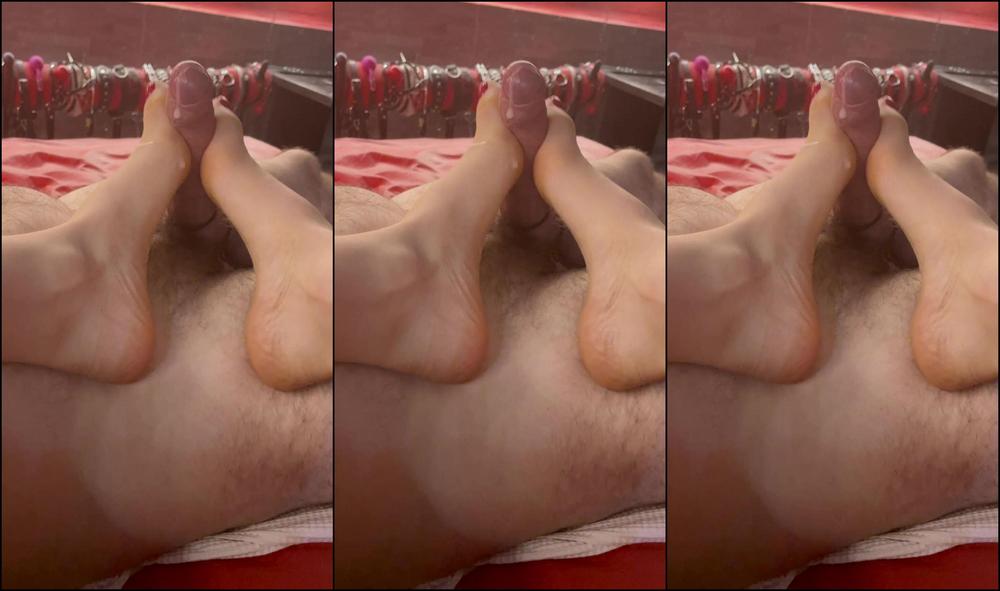 Mistress Gaia Finalmente Viene Finally He Cums Footjob