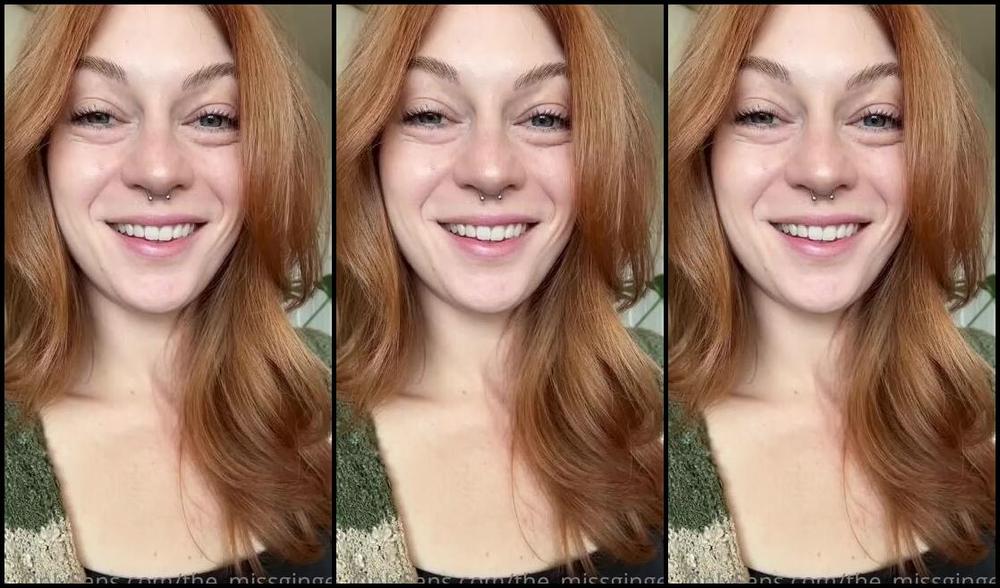 Themissginger Nicknamed The Missginger Onlyfans Show Me N